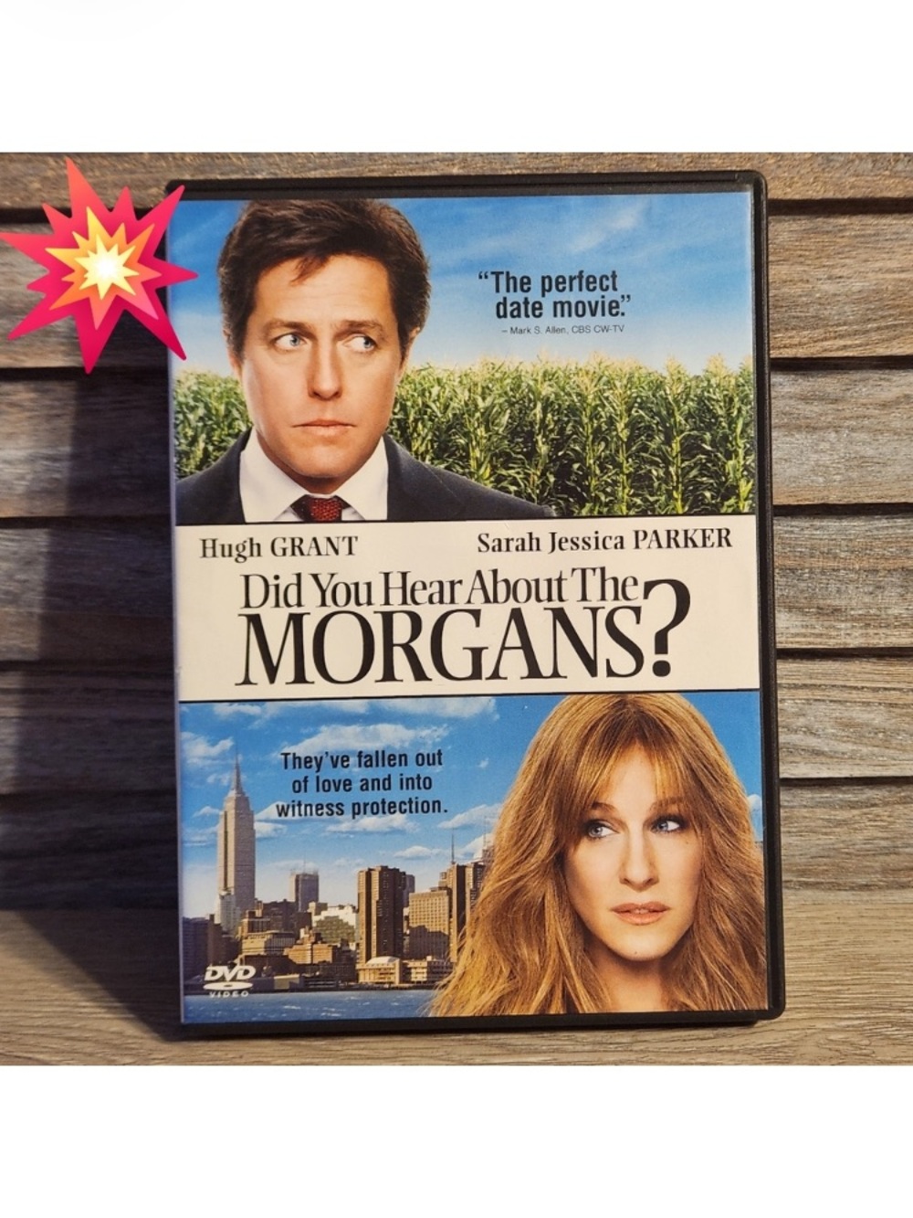 Universal DVD - Did You Hear About The Morgans? — Blue, White & Green Cover